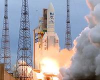 MSG-4 and S1 C4 make initial contact with Ariane 5 launcher hardware