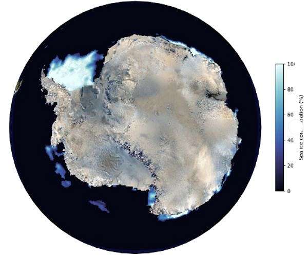 Antarctic sea ice can be explained and forecast months out by patterns in winds