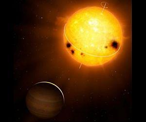 Pulsating star sheds light on exoplanet