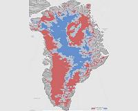 Greenland's southwest ice sheet particularly sensitive to warming