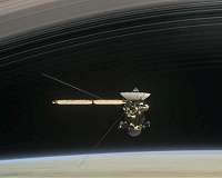 In its final days, Cassini bathed in 'ring rain'