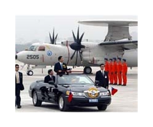 Upgraded early warning aircraft arrive in Taiwan