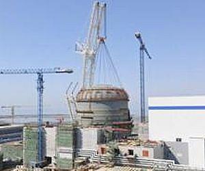 Westinghouse announces successful setting of AP1000 containment vessel top head at China's Haiyang Unit 1