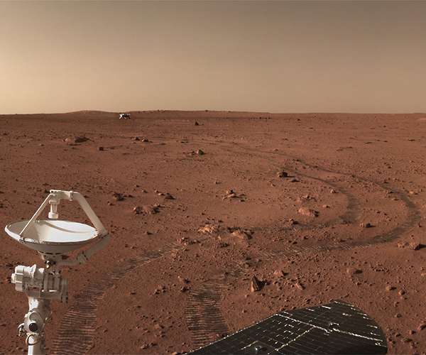 China's Zhurong travels over 1.9 km on Mars