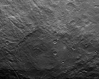 Dawn gracefully descending into lower orbit above dwarf planet