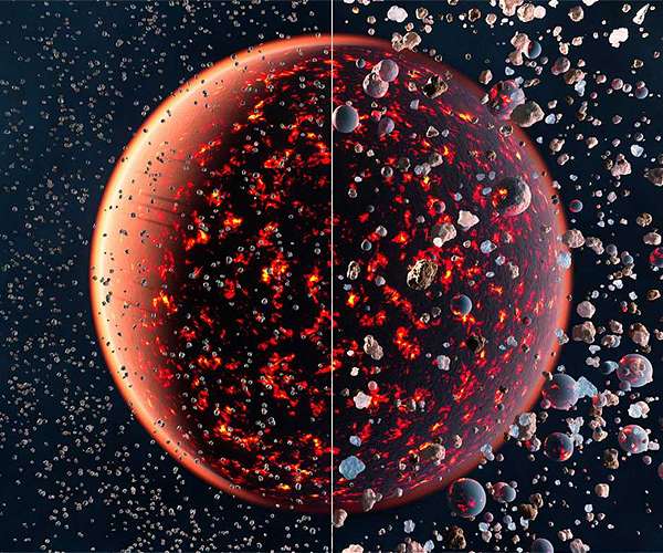 New insights into the Earth's formation
