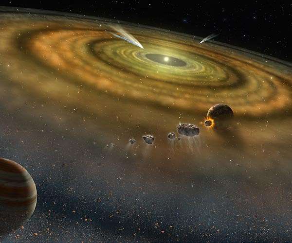 Patchwork planets: Piecing together the early solar system