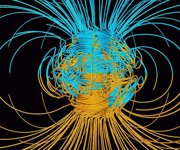 When Earth's magnetic field took its time flipping