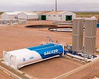 Process to create low-cost LNG from stranded wells and flared gas launches in the US