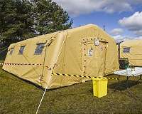 Space-enabled mobile bio-lab to test key workers for COVID-19