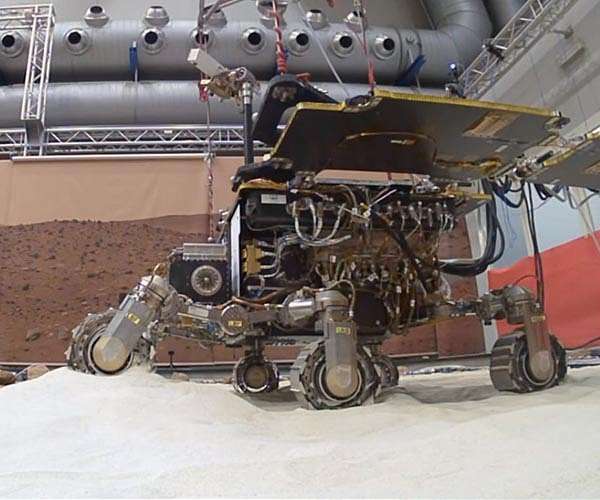 ExoMars rover testing moves ahead and deep down