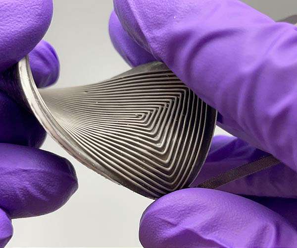 A flexible device that harvests thermal energy to power wearable electronics