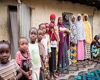 Gambia leader meets victims' families after deadly protest