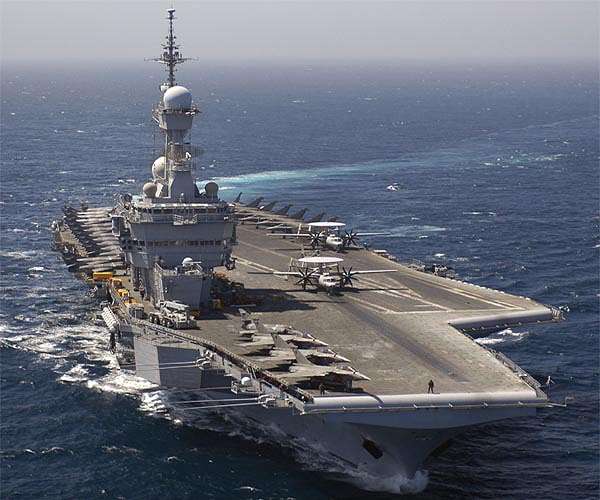 French navy carrier patrols Gulf of Guinea
