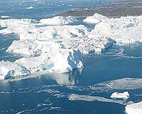 Greenland's glaciers under threat from climate change