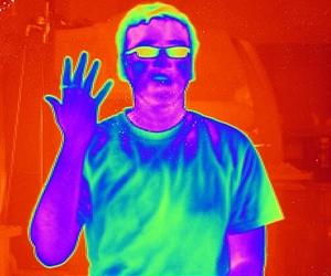 High Performance Infrared Camera Based On Type-II InAs GaSb Superlattices