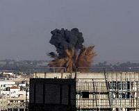 Israel strikes Gaza after rocket attack: military