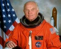 US astronaut John Glenn is buried with military honors