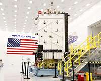GPS III SV-08 core mate complete, space vehicle named for NASA Trailblazer
