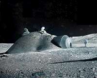 Astronaut urine to build moon bases