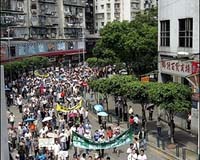 Macau announces democracy vote after massive Hong Kong poll