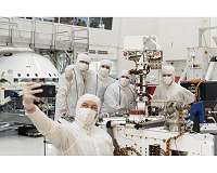 The Mast is raised for NASA's Mars 2020 rover