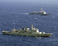 NATO warship holds then frees 19 pirates after foiling attack