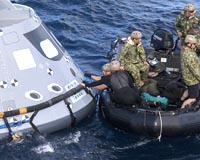 In Gulf of Mexico, NASA Evaluates How Crew Will Exit Orion