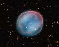The ghost of a dying star