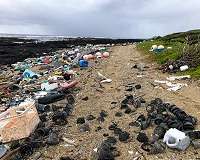 Plastic dhow sails Kenya coast to highlight waste crisis