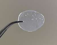 Coordination polymer glass provides solid support for hydrogen fuel cells