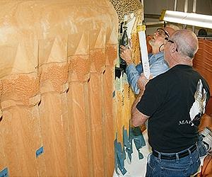 Radius Block Installation To Begin On Discovery Tank