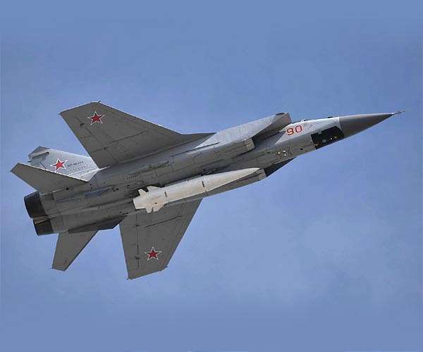 Kyiv posts images of 'downed' Russian hypersonic missile