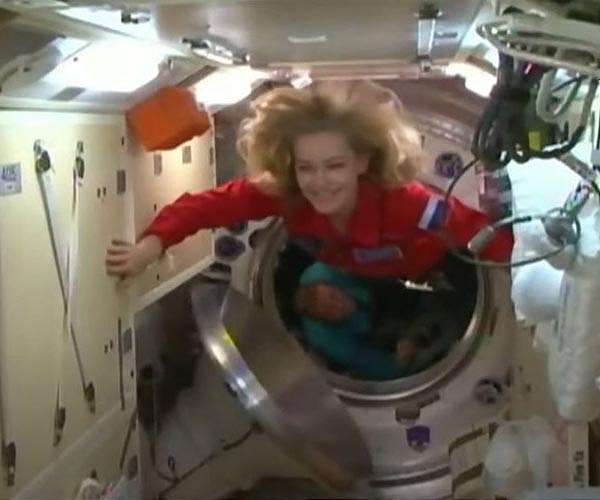 Russia releases first feature film shot in space