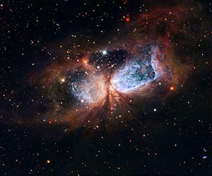Young star rebels against its parent cloud