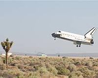 Atlantis Lands At Edwards AFB
