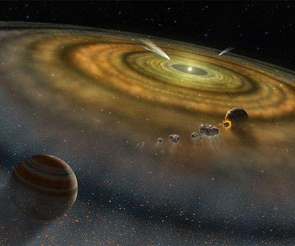Space pebbles and rocks play pivotal role in giant planet's formation