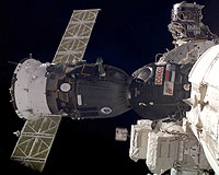Space station crew doubles to six for first time