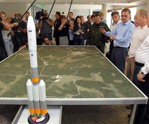 Putin unveils $50 bn drive for Russian space supremacy