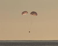SpaceX Cargo Spacecraft Splashes Down in Pacific Ocean with Scientific Research