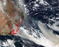 Smoke from Australia bushfires reaches Brazil