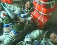 Penpix of Chinese astronauts to blast off on historic mission