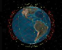 Satellite constellations harvest energy for near-total global coverage