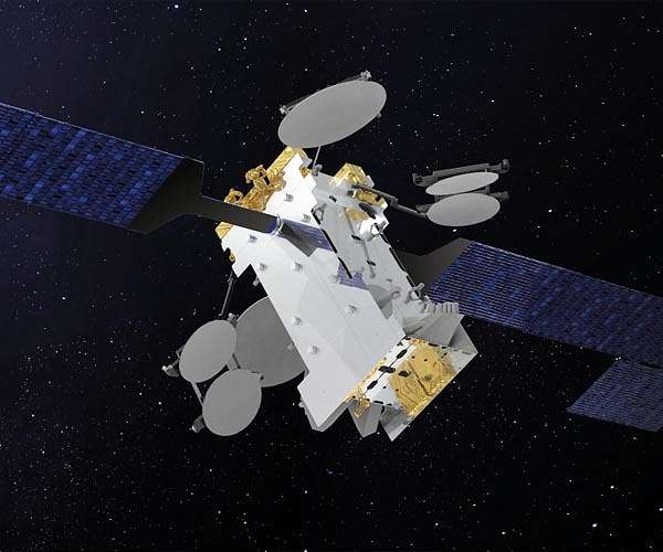 Amazonas Nexus at Cape Canaveral for final processing
