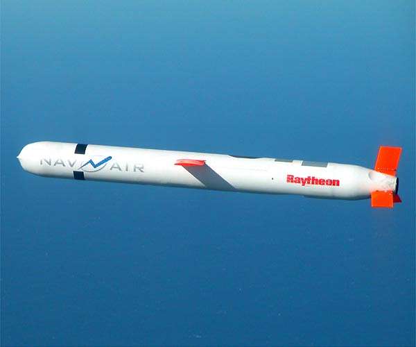 Australian warship test-fires US Tomahawk missile