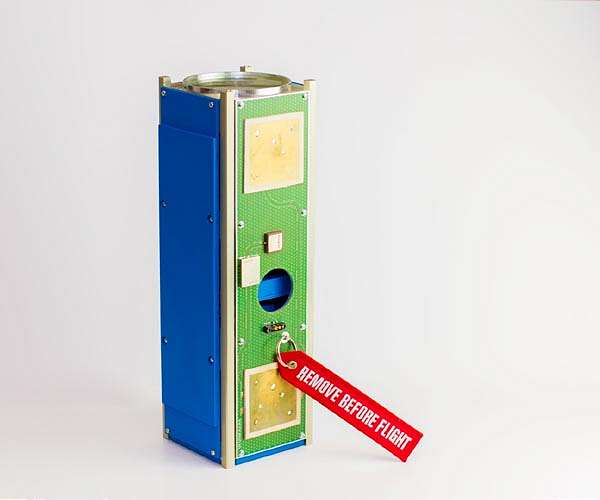 AI CubeSat headed to Van Allen Belts on Vega-C