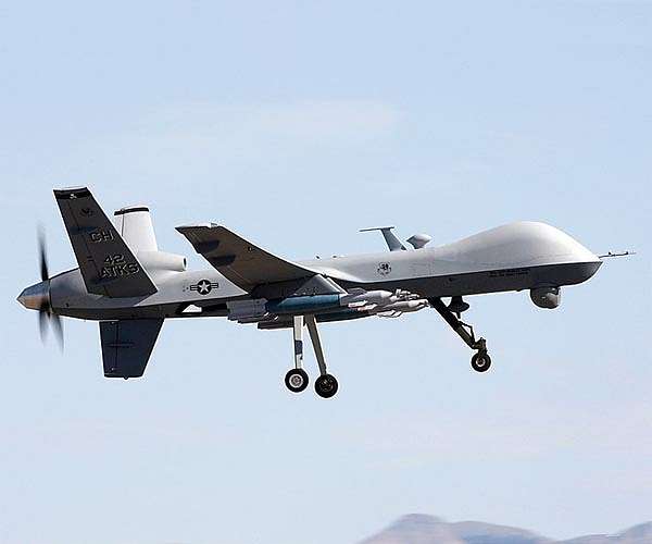Russian jet causes American drone to crash over Black Sea: US