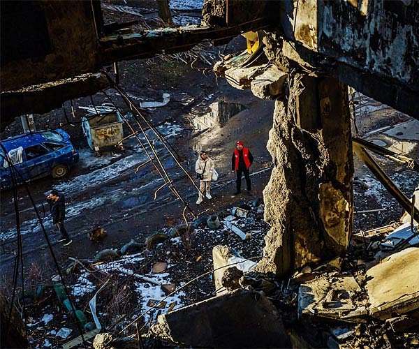 Ukraine missile toll rises to 40 as Russia denies attack