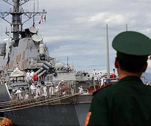 Vietnam hosts US, China navies