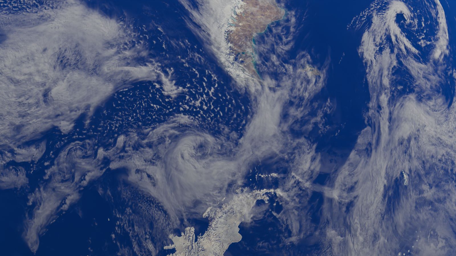 GOES satellite cloud tops